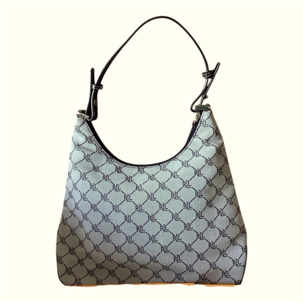 Ralph Lauren Black and White Women's Bag